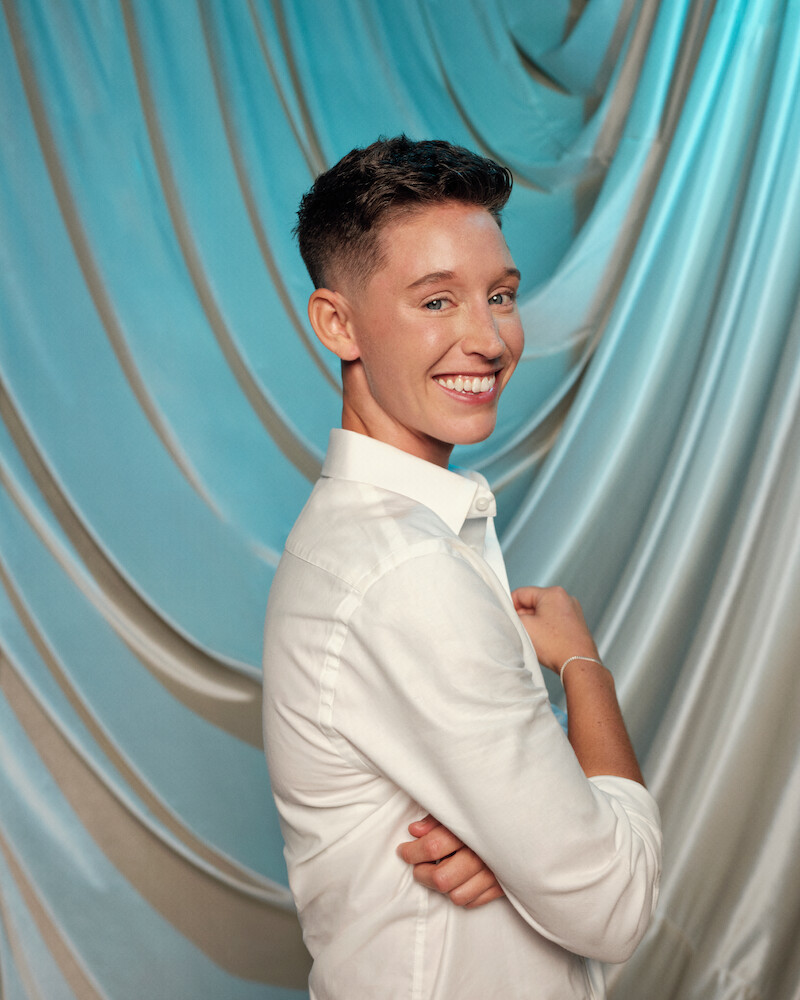 Xander Boger poses. 