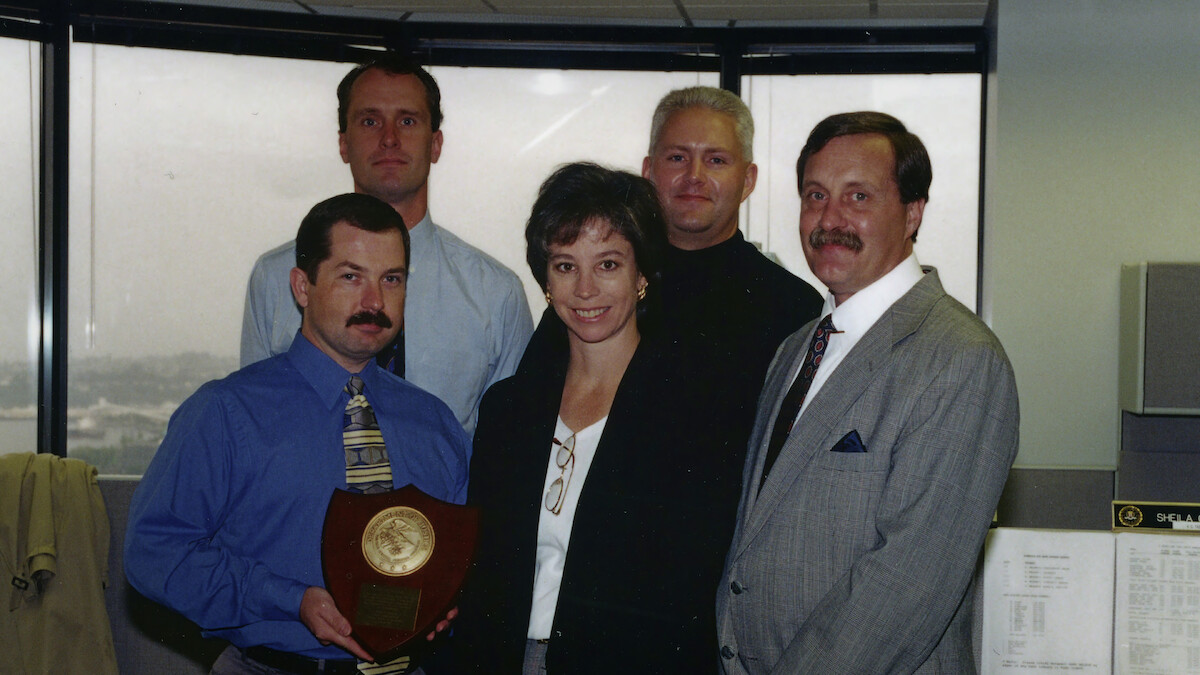 Shawn Johnson, Ellen Glasser, and Mike Magan.