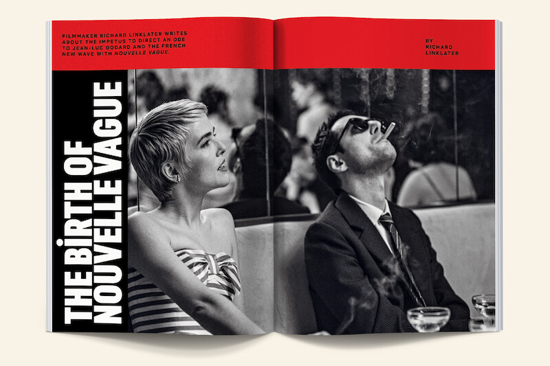 Issue spread for Nouvelle Vague