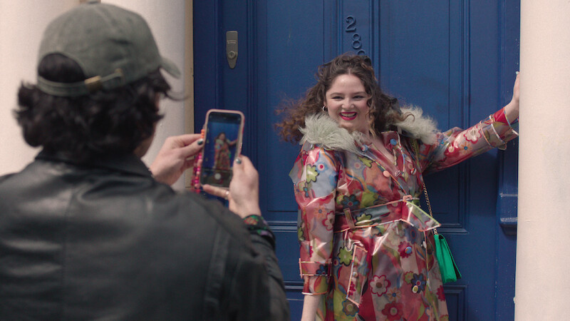 Will Sharpe and Megan Stalter in 'Too Much'