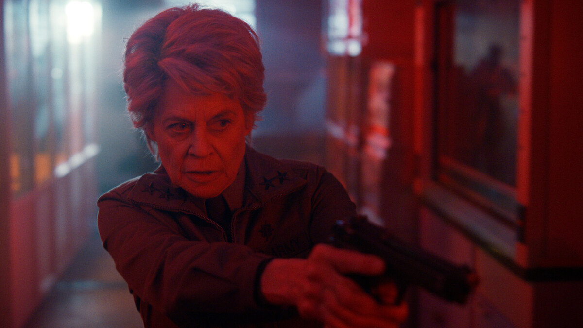 Linda Hamilton as Dr. Kay in ‘Stranger Things’ Season 5.