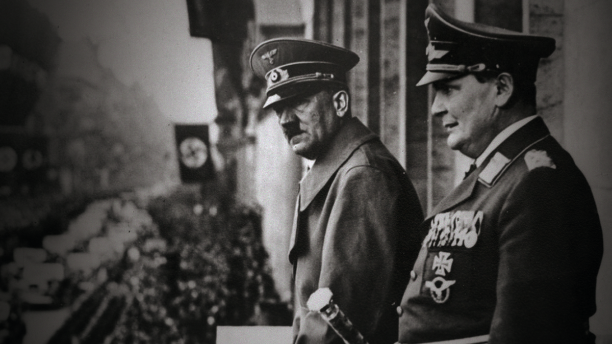 Hitler in ‘Hitler and the Nazis: Evil on Trial’