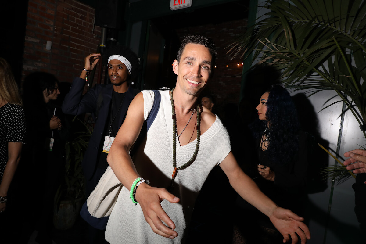 Robert Sheehan attends ‘The Umbrella Academy’ Season 4 premiere after-party at The Spotlight in Los Angeles.