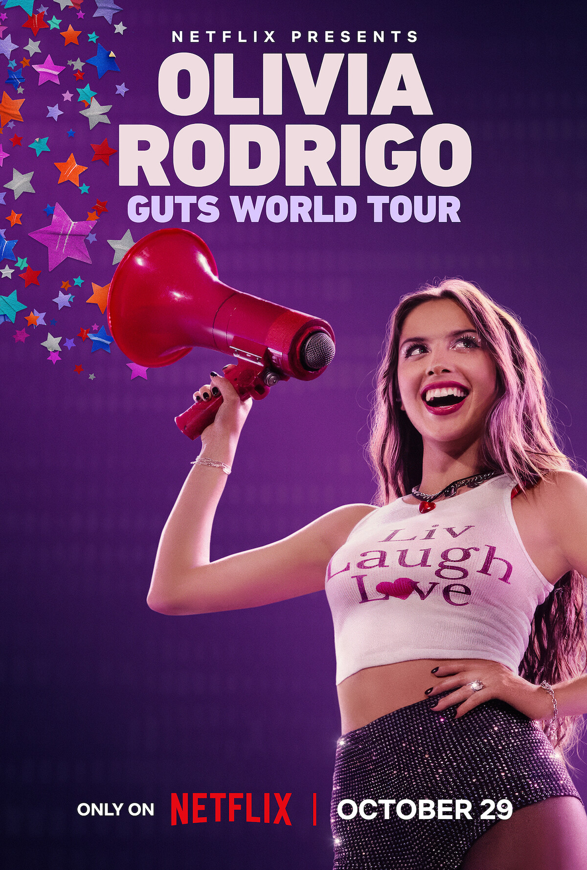 ‘Olivia Rodrigo: GUTS World Tour’ key art
