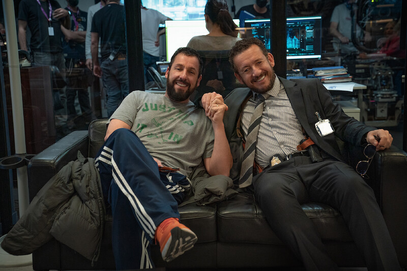 Adam Sandler as Nick Spitz and Dany Boon as Inspector.