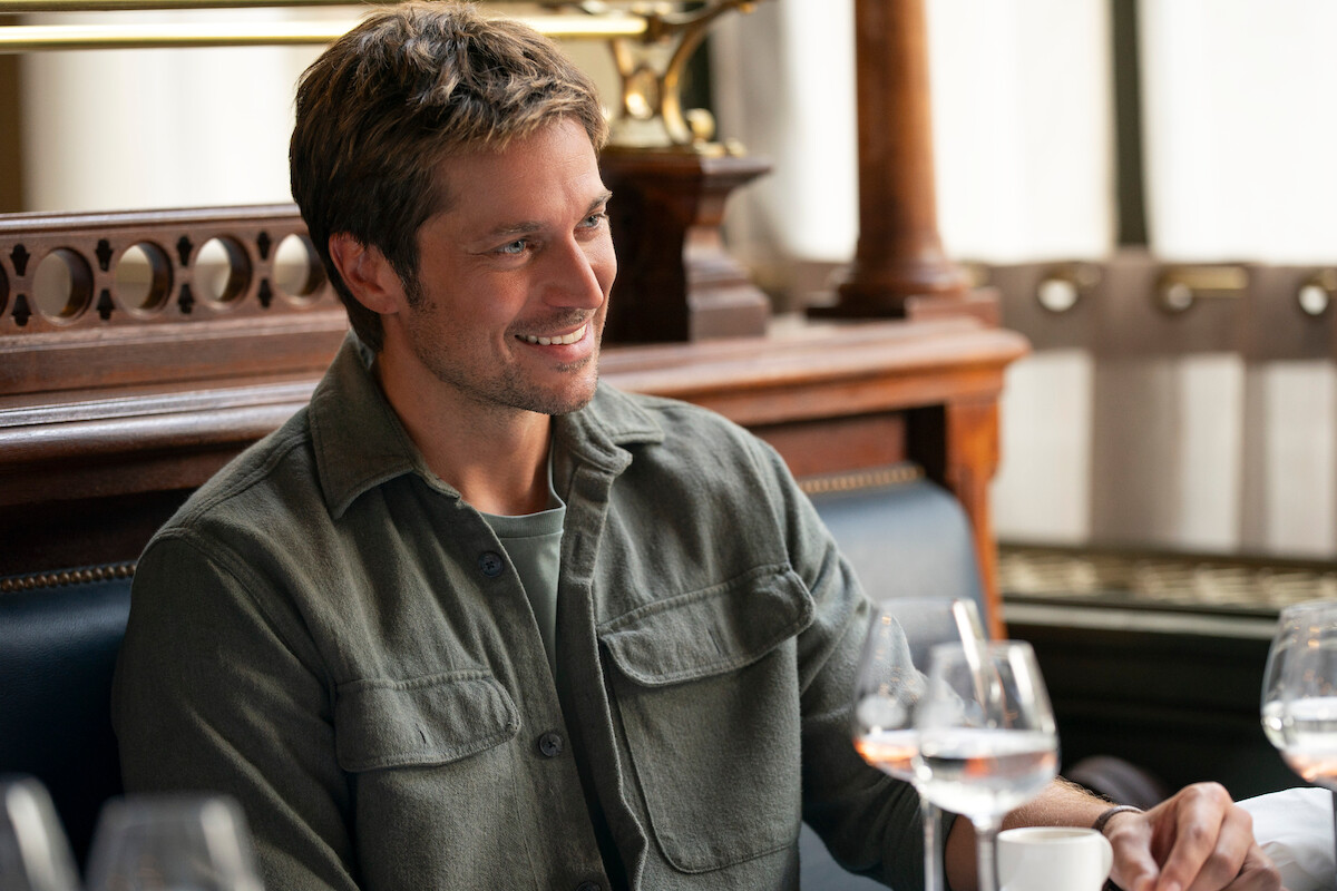 Lucas Bravo as Gabriel in Emily in Paris