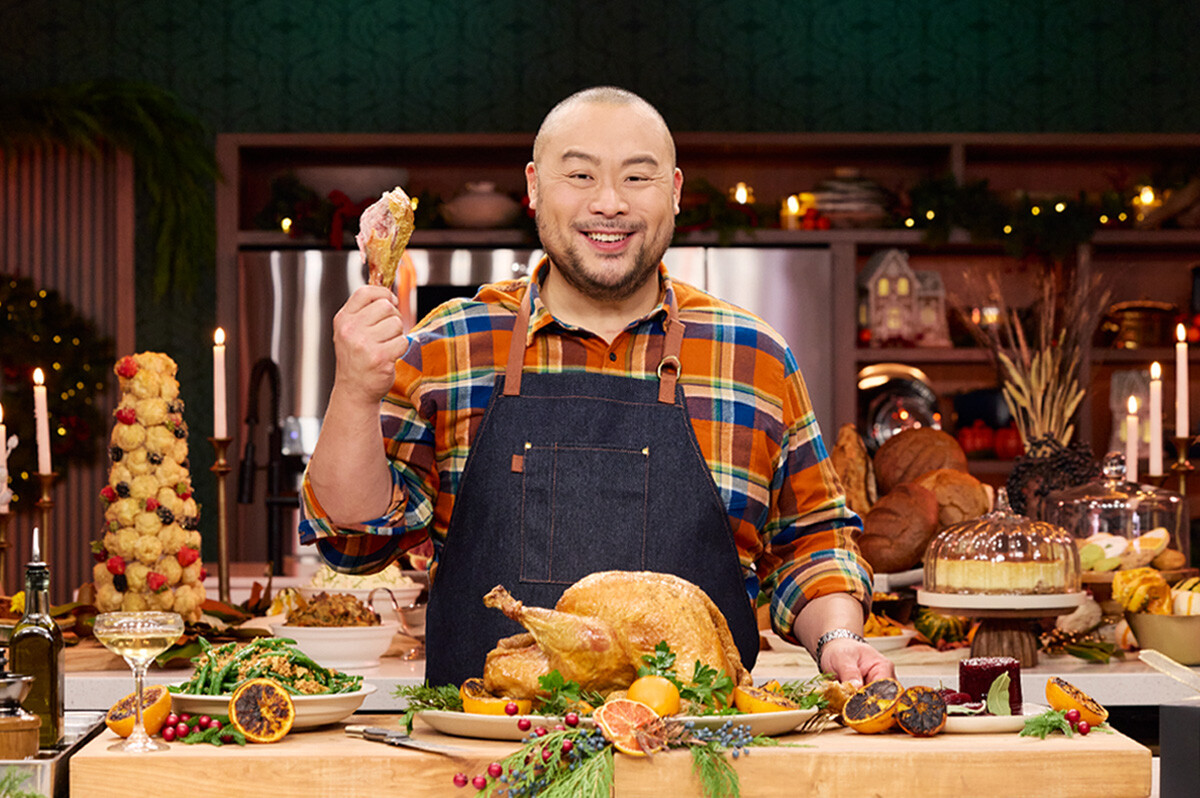 David Chang in Season 2 of 'Dinner Time Live With David Chang'.