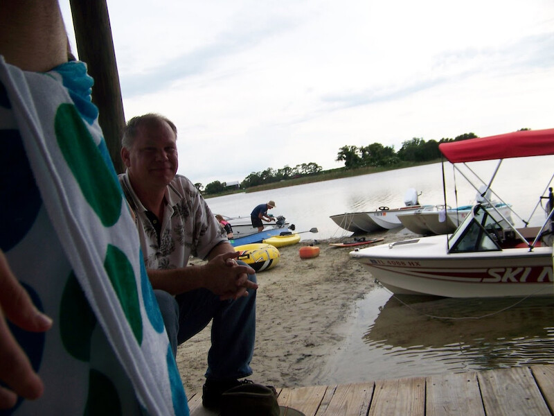 Pat and his boat