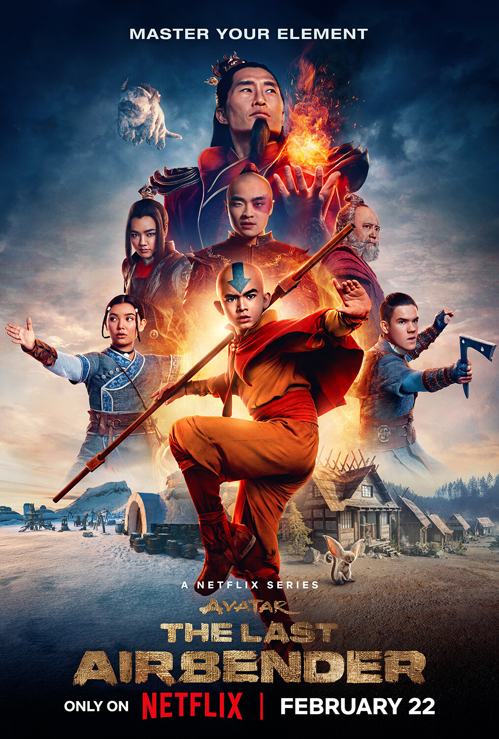 Key Art for ‘Avatar: The Last Airbender’