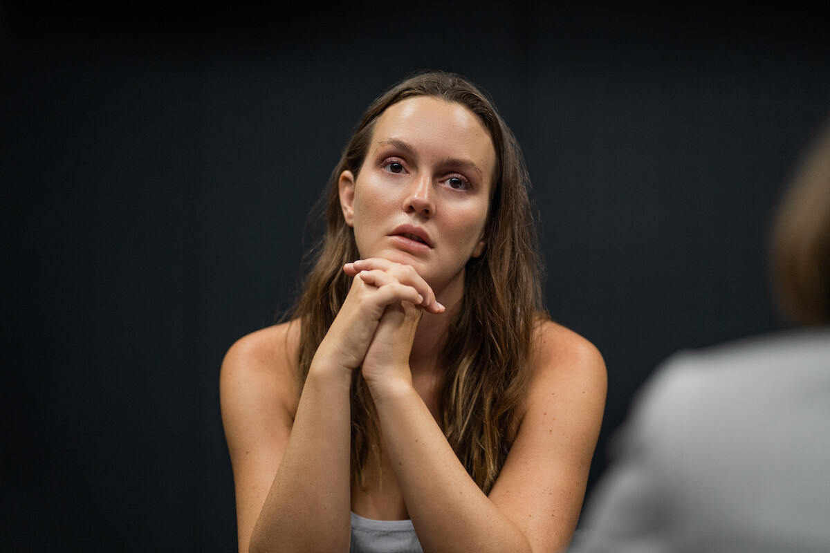 A close up of Leighton Meester as Beth in The Weekend Away