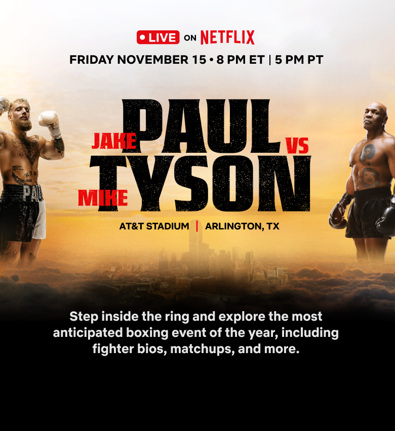 Paul vs Tyson  banner