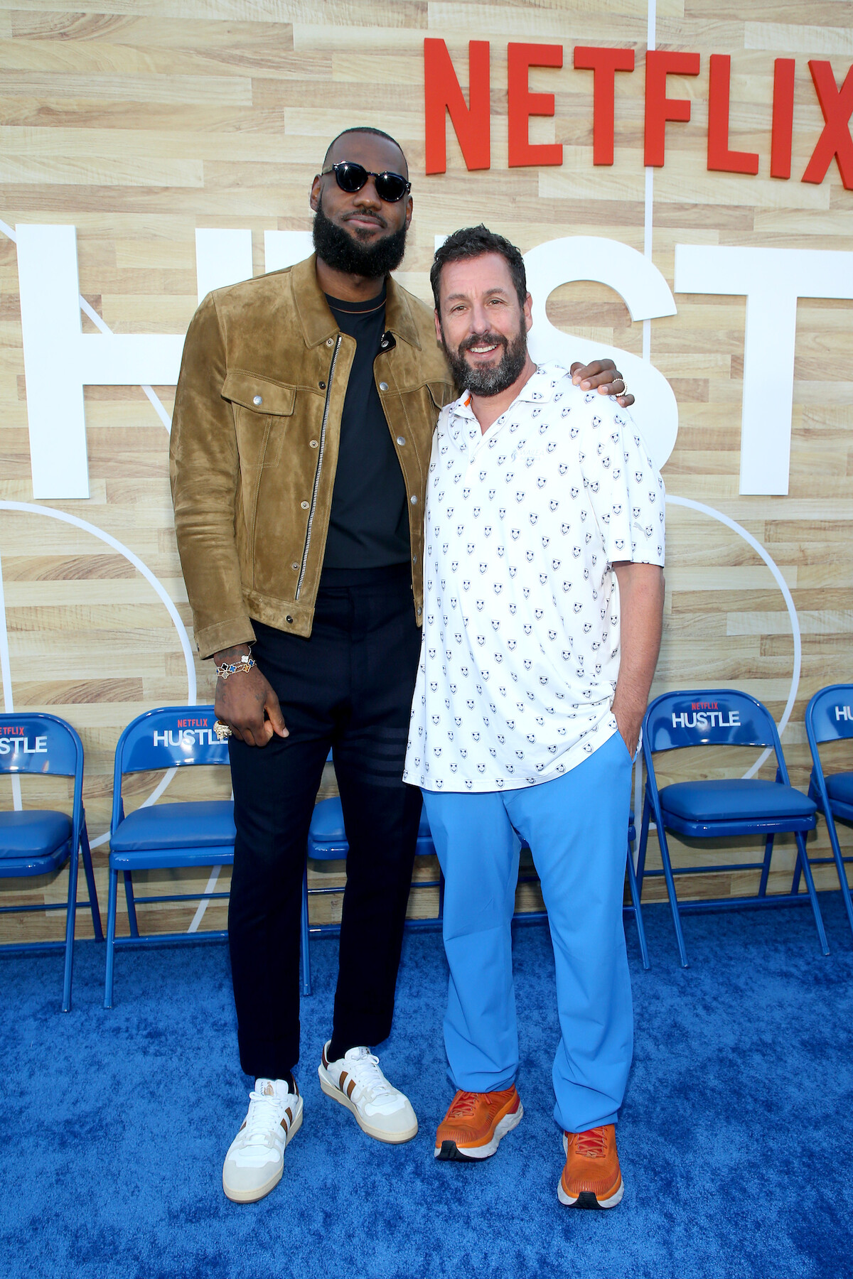 LeBron James and Adam Sandler - ‘Hustle’ Cast Says Adam Sander Was the Best Basketball Player on Set