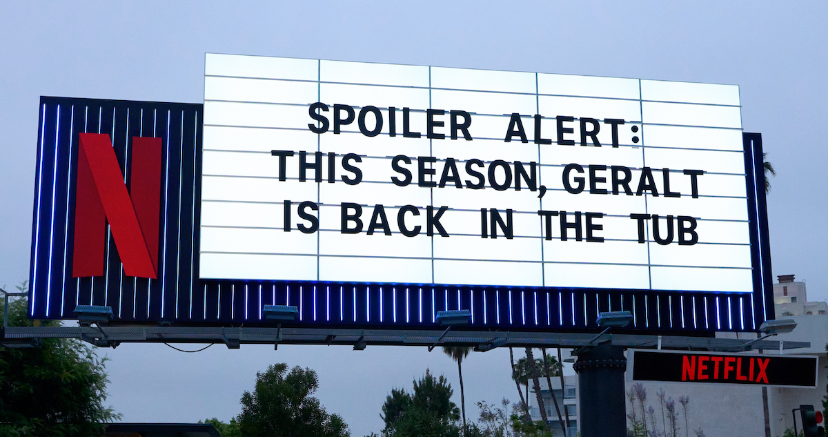 The Witcher Season 3 Sunset Marquee