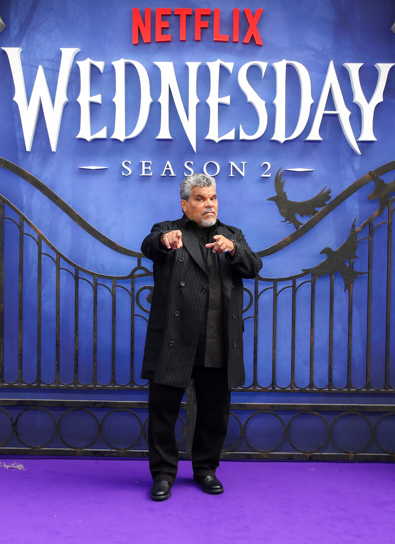 Luis Guzmán attends the global premiere of 'Wednesday' Season 2, Part 1.