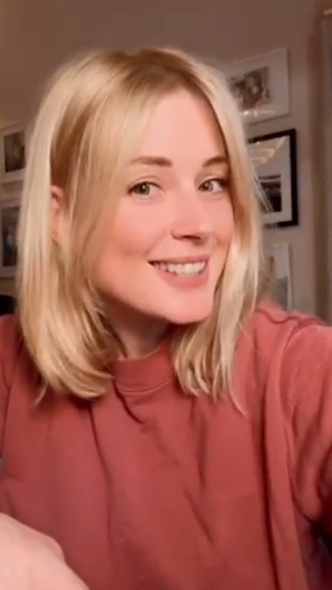 Alexandra Breckenridge smiles in the 'Virgin River' Season 7 Announcement