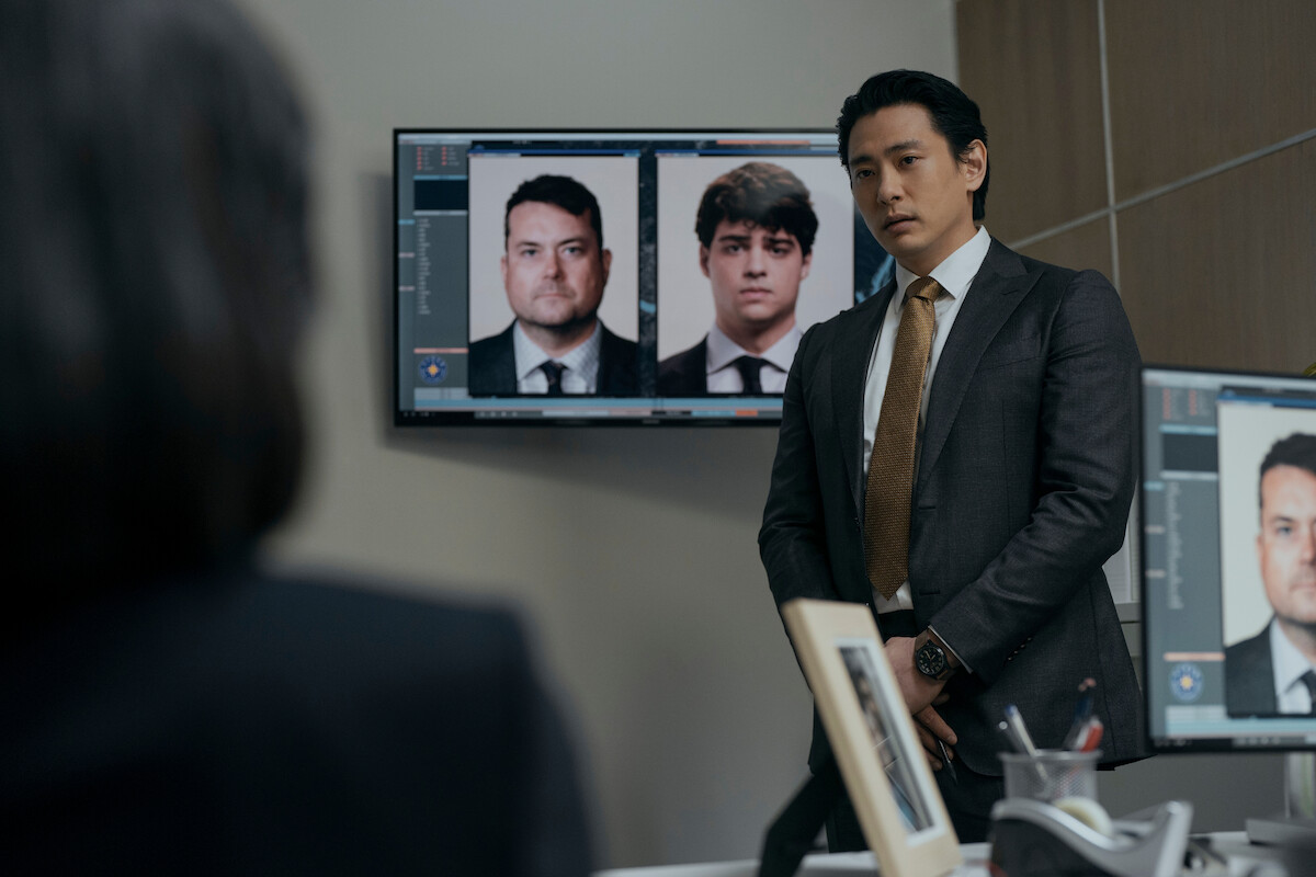 Teo Yoo as Jang Kyun Kim in ‘The Recruit.’