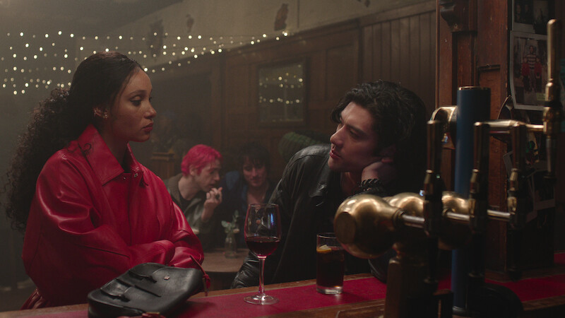 Adwoa Aboah and Will Sharpe in 'Too Much'