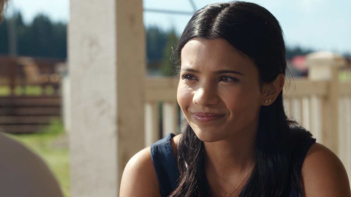 Nikki Rodriguez as Jackie in 'My Life with the Walter Boys' Season 2.