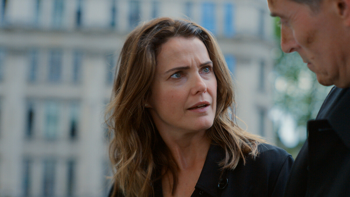 Kerri Russell na temporada 2 de 'A Diplomata'.