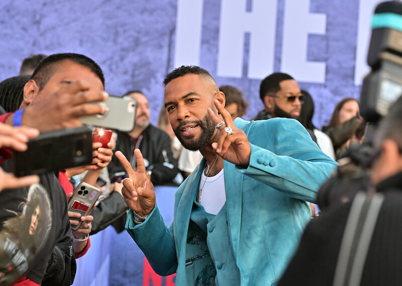 Omari Hardwick at 'The Mother' premiere.
