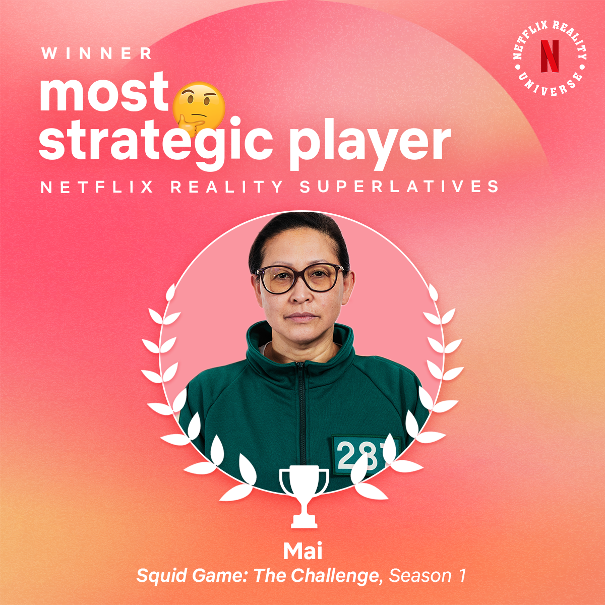 Most Strategic Player Winner: Mai