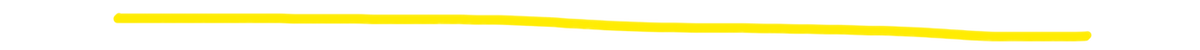 A single thick, wavy yellow line drawn horizontally across a black background.