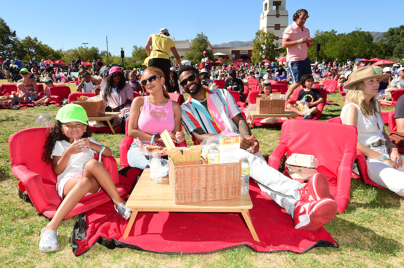 Families are having fun in the sun at Netflix Family Summer kick off event.