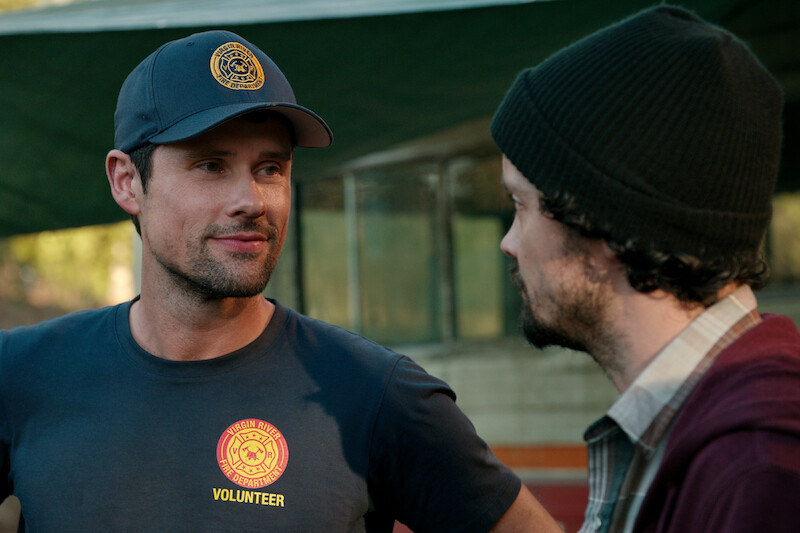  Ben Hollingsworth as Dan Brady smiles in Season 6 of 'Virgin River'