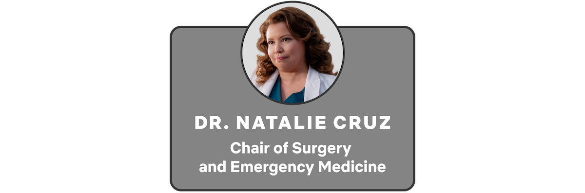 Photo of Justina Machado as Natalie Cruz