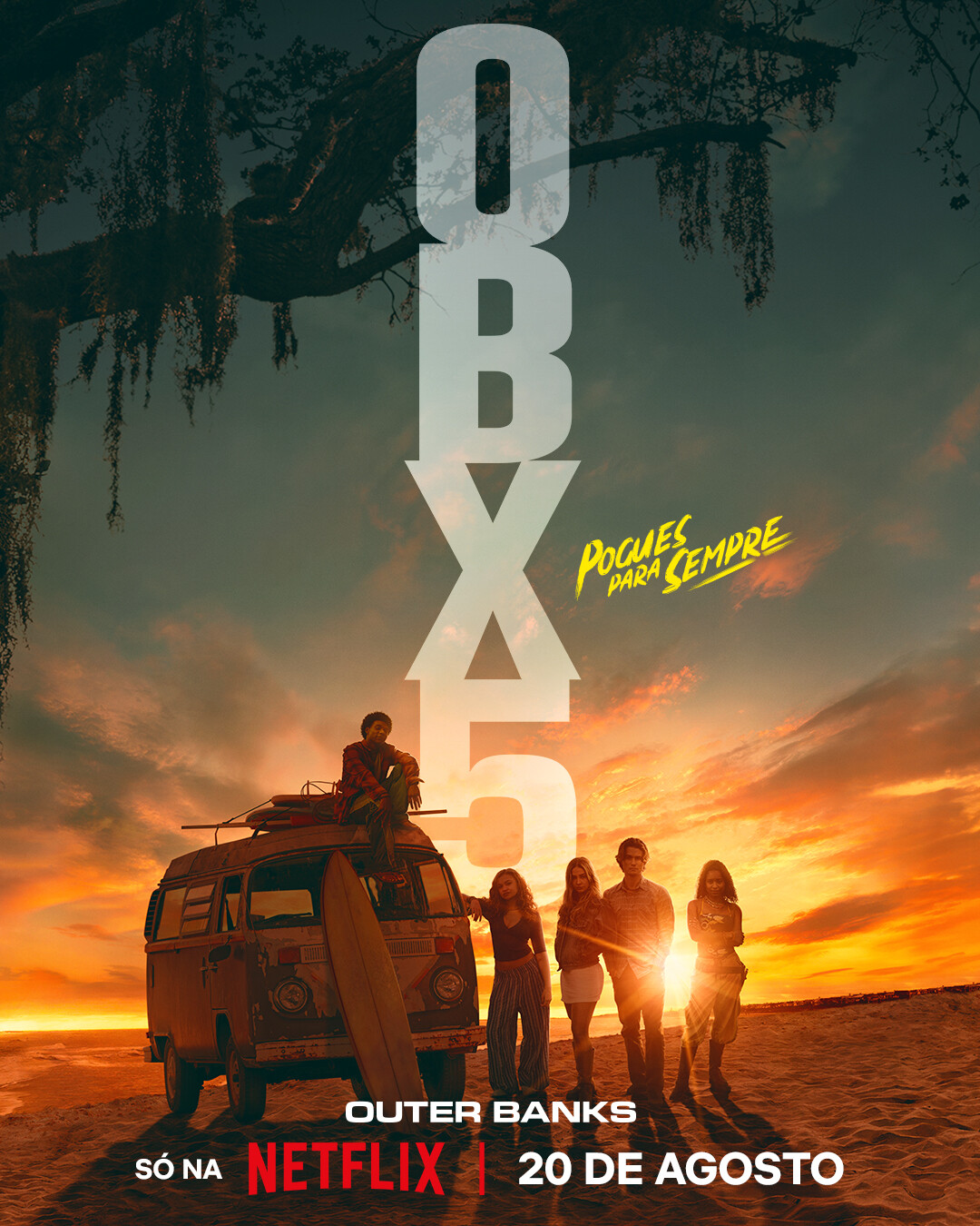 Pôster da temporada 5 de ‘Outer Banks’