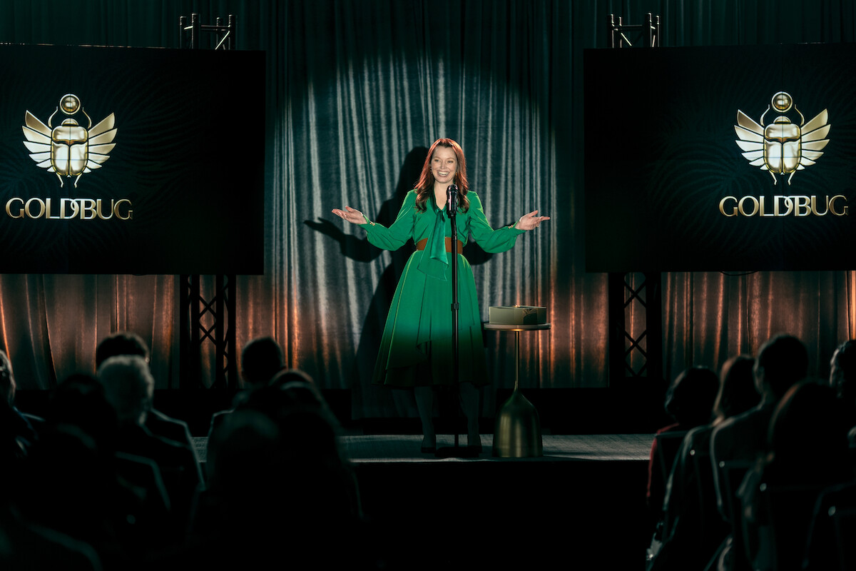 Samantha Sloyan as Tamerlane Usher in Episode 106 of ‘The Fall of the House of Usher’