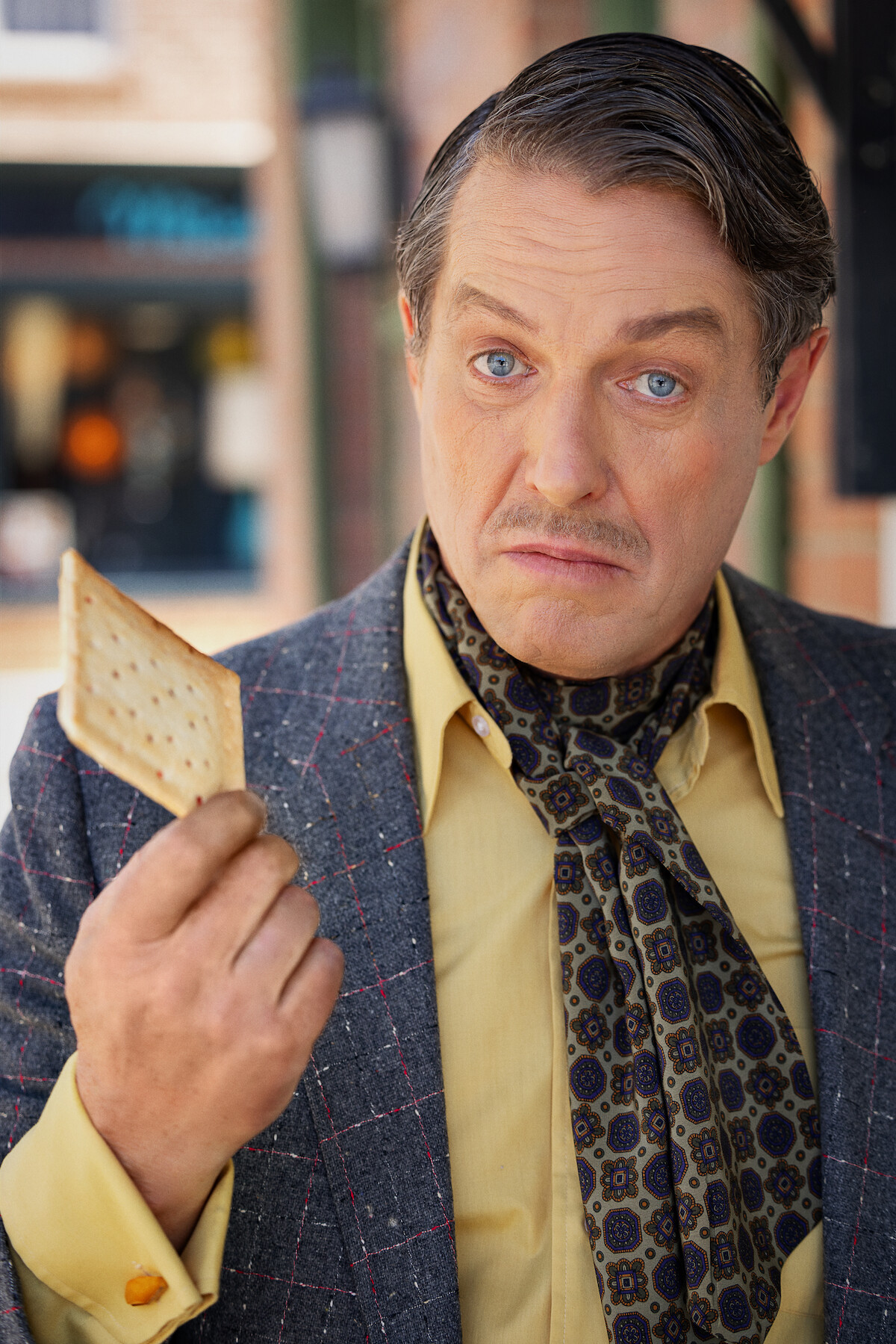 Hugh Grant as Thurl in ‘Unfrosted.’
