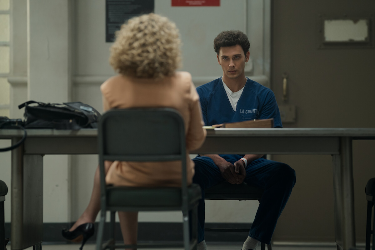 Ari Graynor as Leslie Abramson, Cooper Koch as Erik Menendez in ‘Monsters: The Lyle And Erik Menendez Story.’