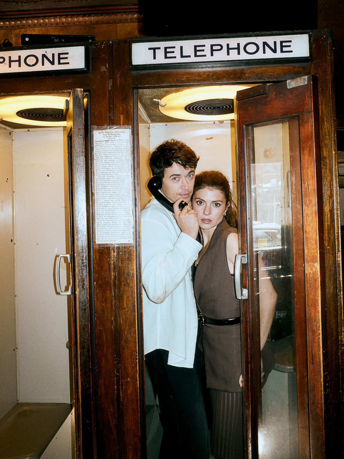 Tom Blyth and Emily Bader