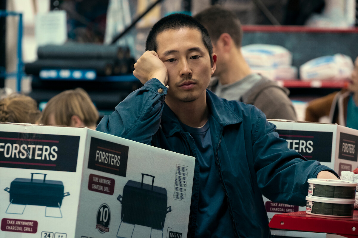 Steven Yeun as Danny Cho in BEEF.