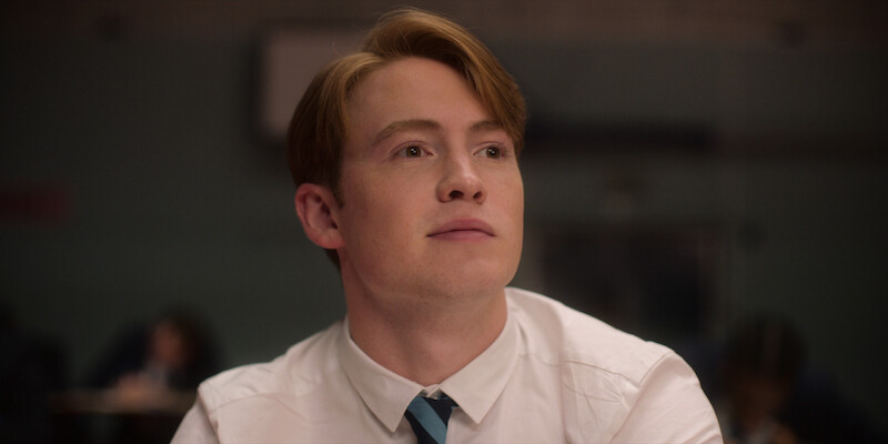 A person in a tie