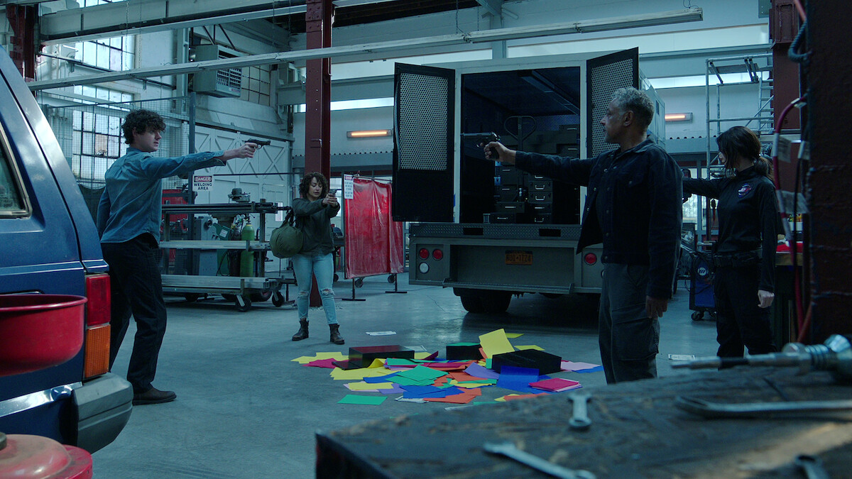 The crew confronts one another as a mole is discovered.