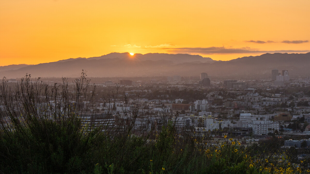 Sunset in LA