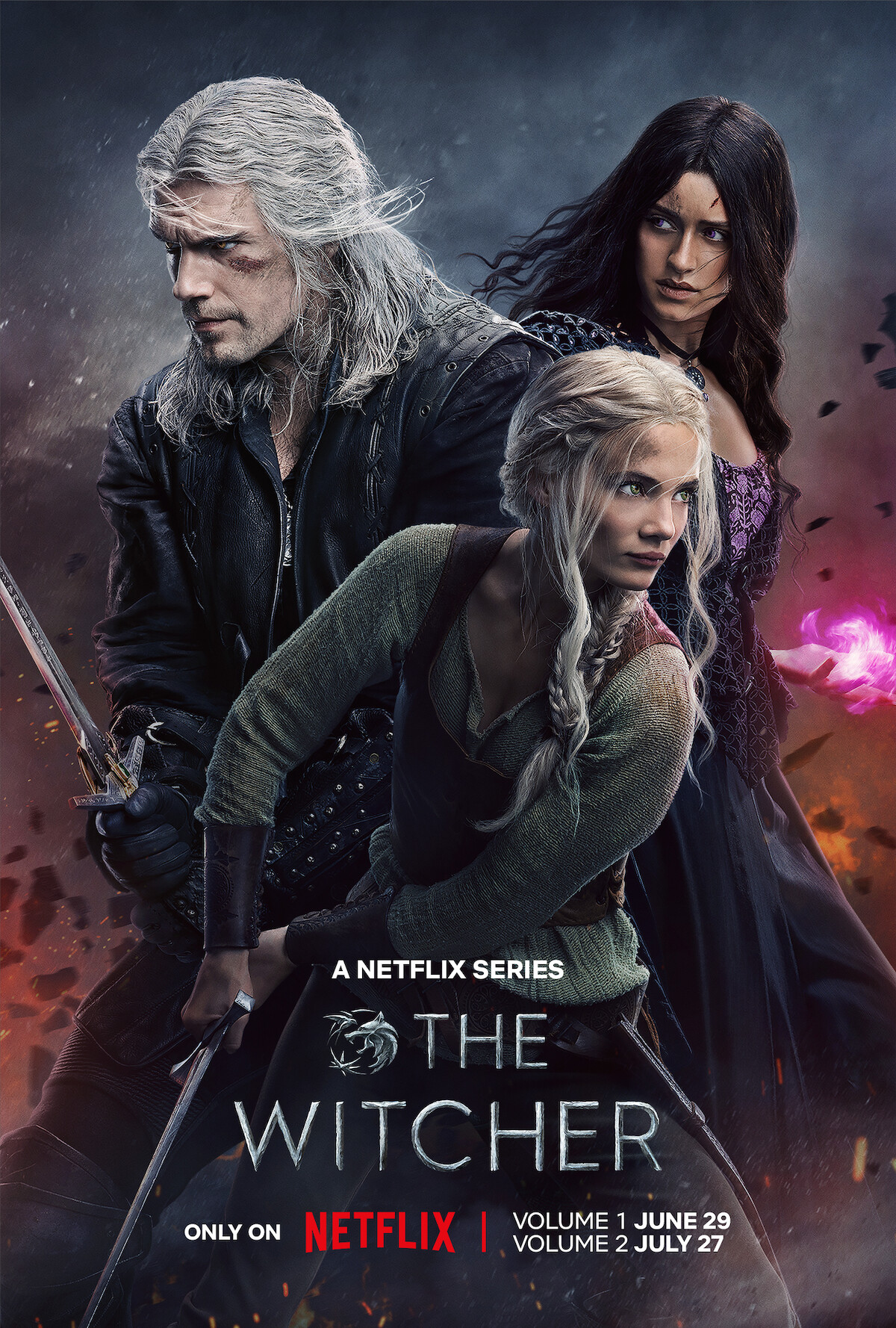 The Witcher Season 3 Key Art.