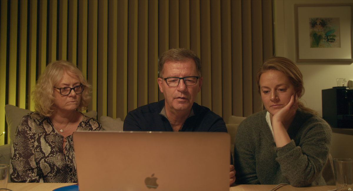Trude, Robert, and Mia Steen