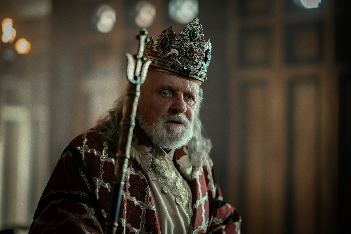 Anthony Hopkins as King Herod in ‘Mary’