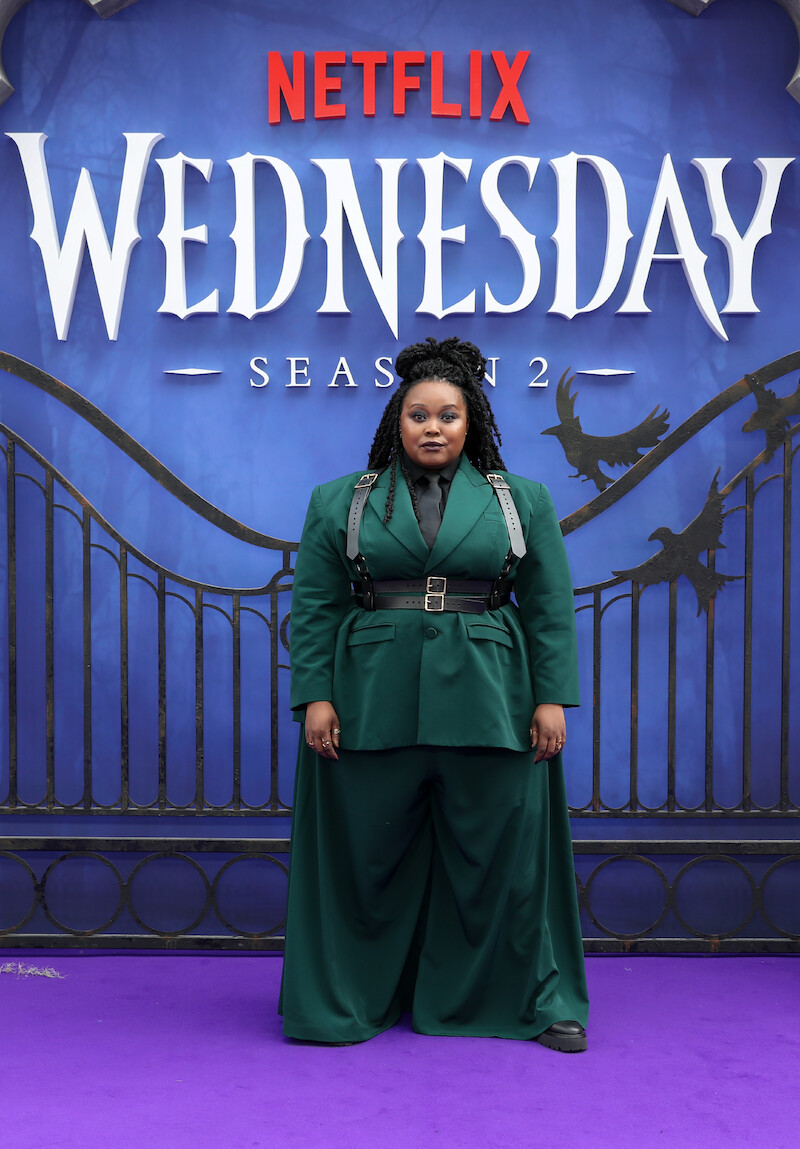 Luyanda Unati Lewis-Nyawo attends the global premiere of 'Wednesday' Season 2, Part 1.