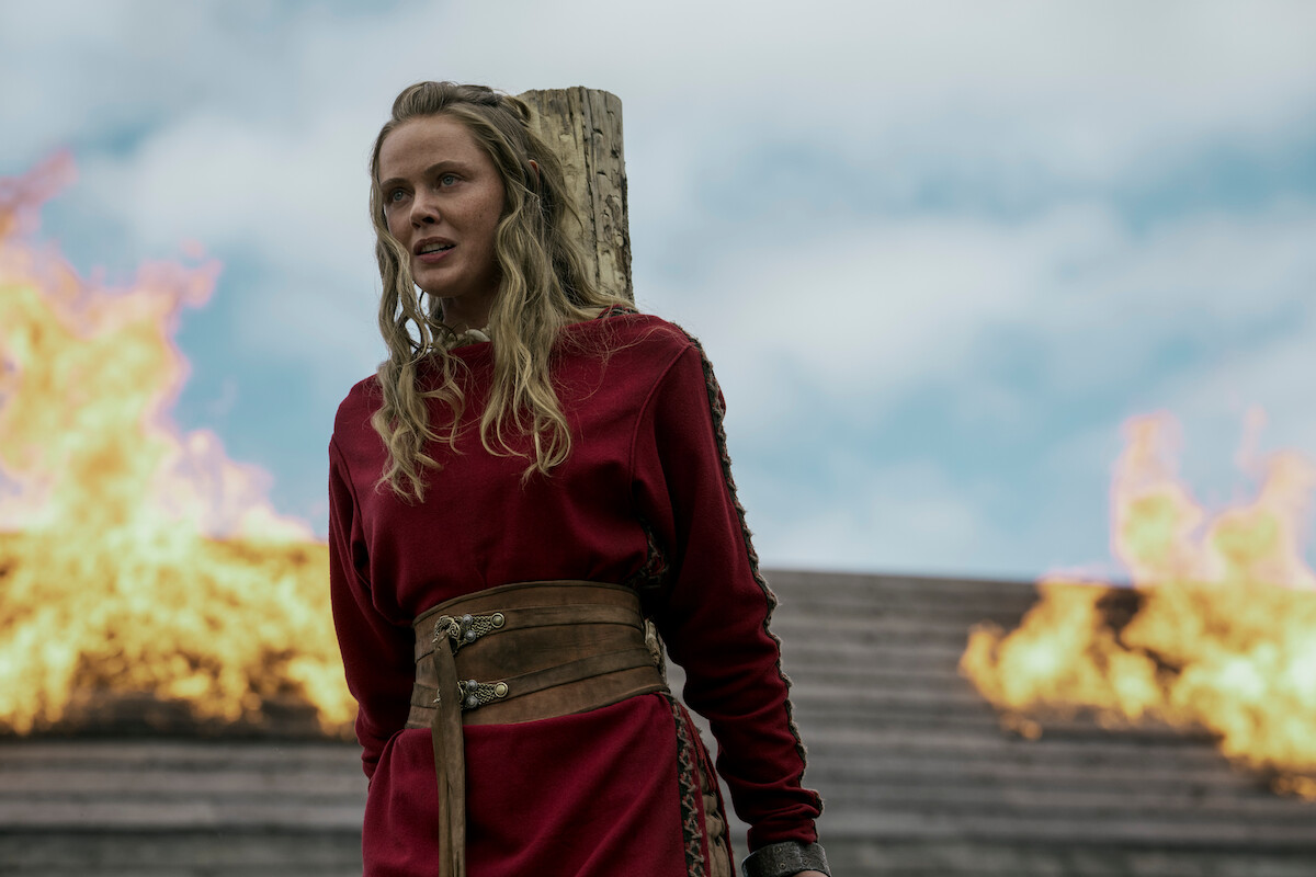 Frida Gustavsson as Freydís Eiríksdóttir in ‘Vikings: Valhalla’ Season 3