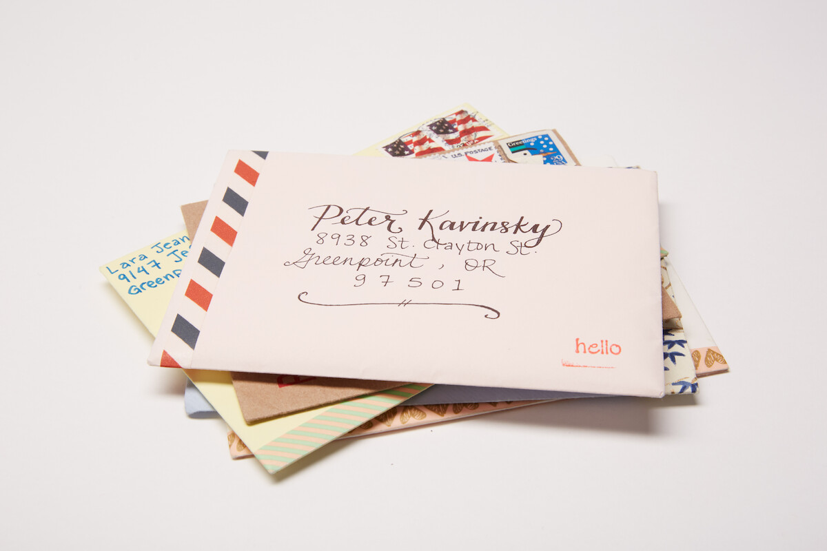 Lara Jean's love letters.