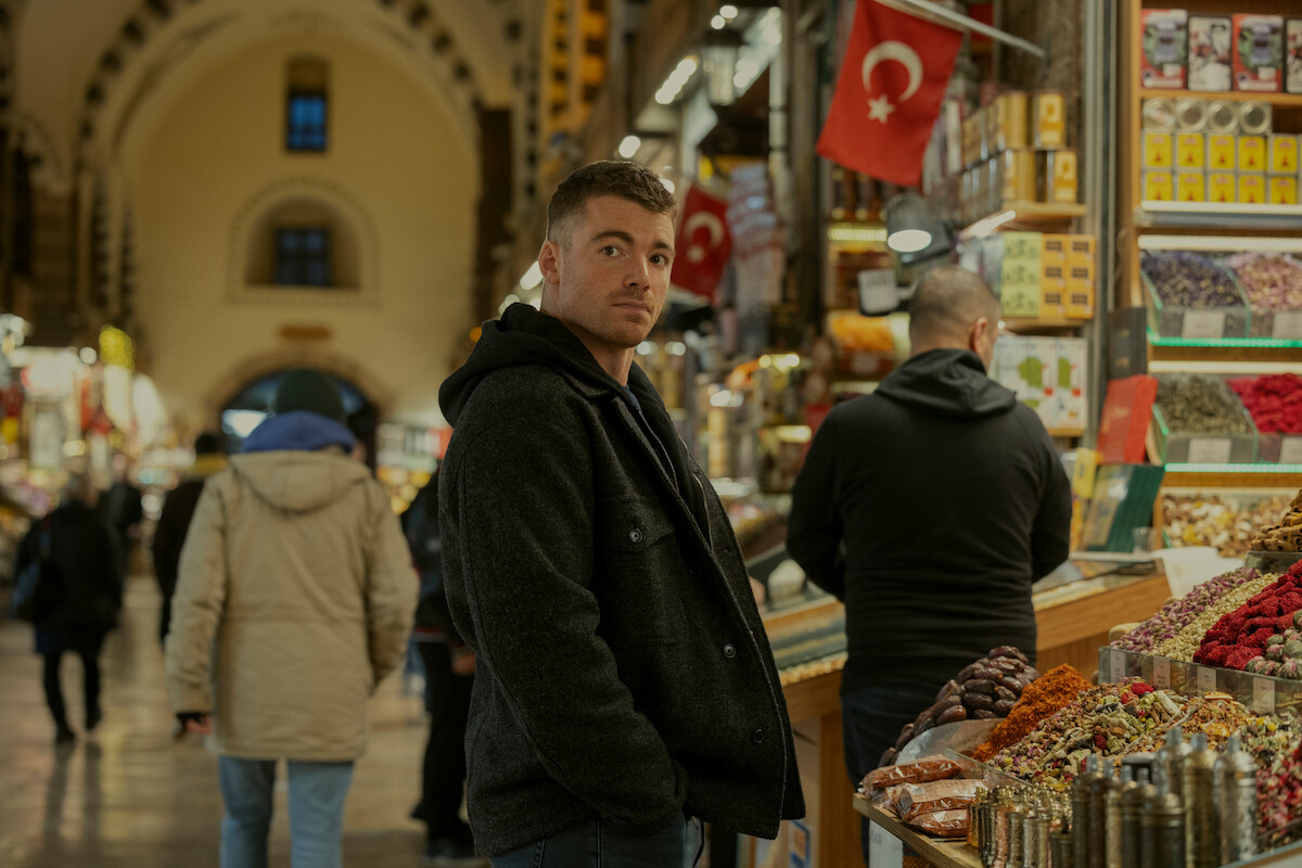 Gabriel Basso as Peter Sutherland in ‘The Night Agent’ Season 3