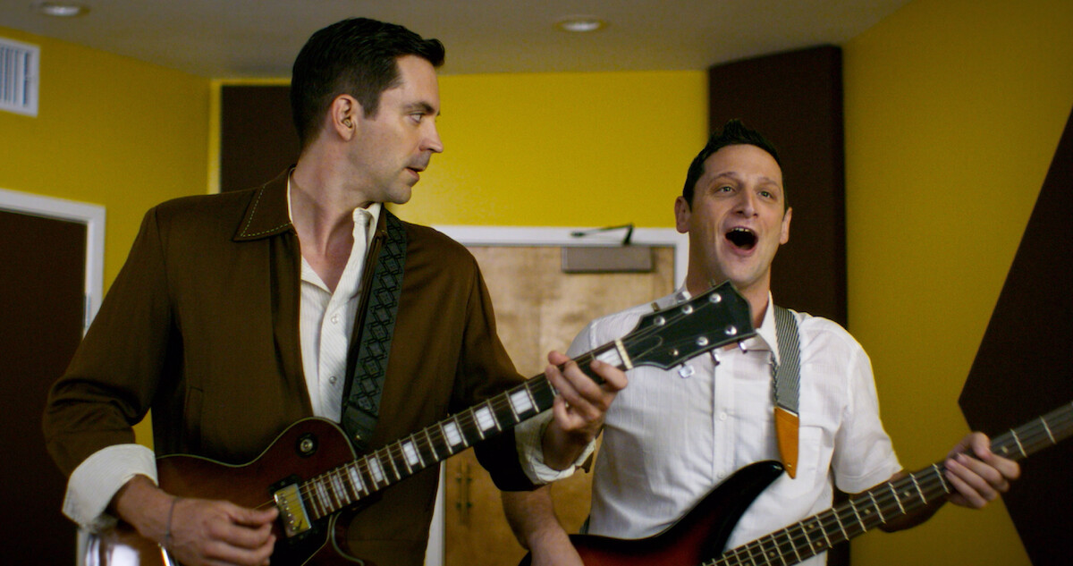 Rhys Coiro and Tim Robinson in I Think You Should Leave.