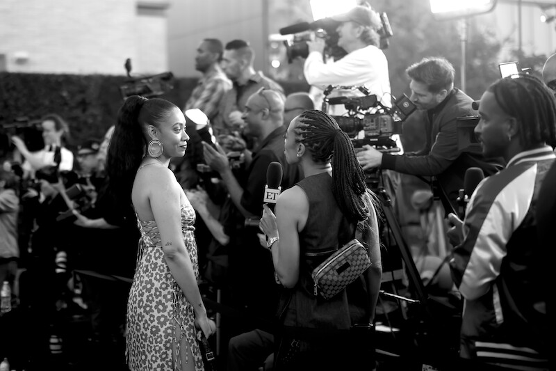Bria Murphy attend the 'Beverly Hills Cop: Axel F' World Premiere.