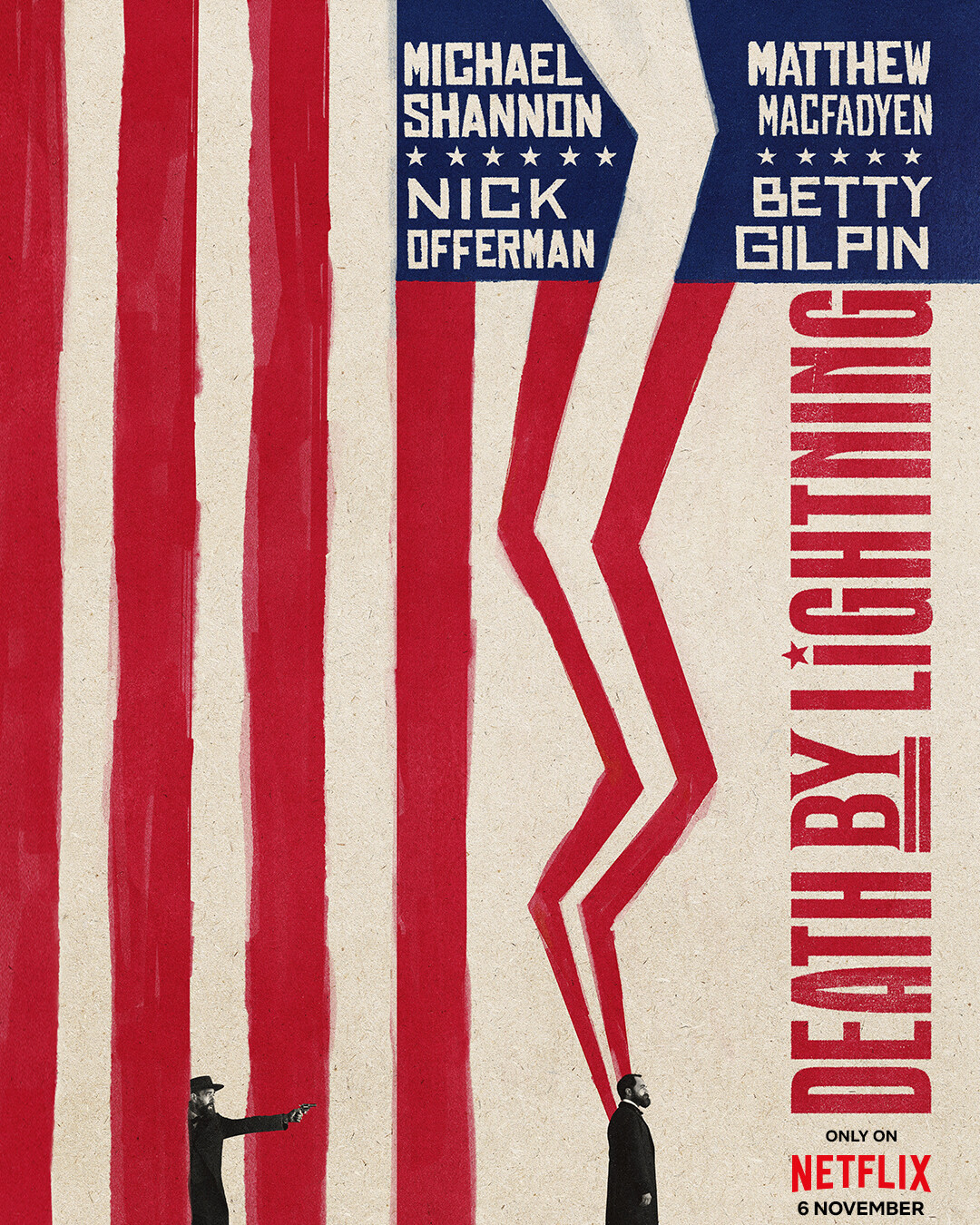 The poster for Death by Lightning