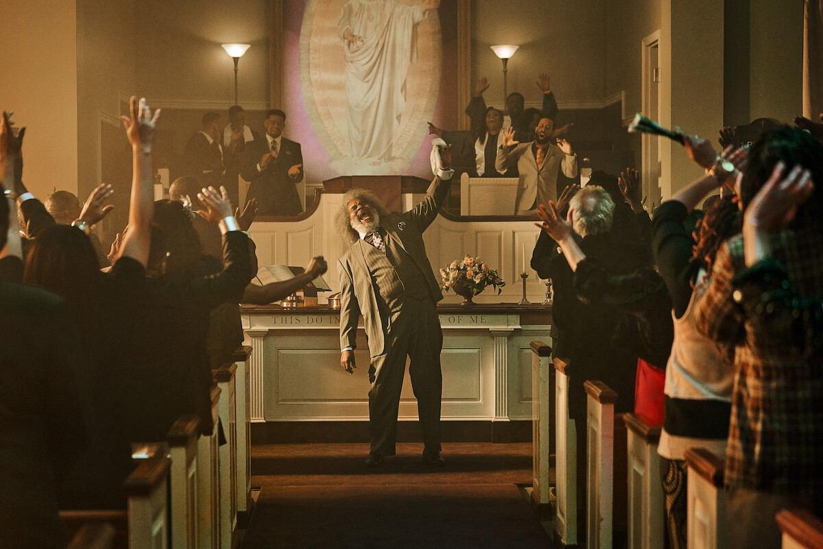 David Alan Grier as the pastor.