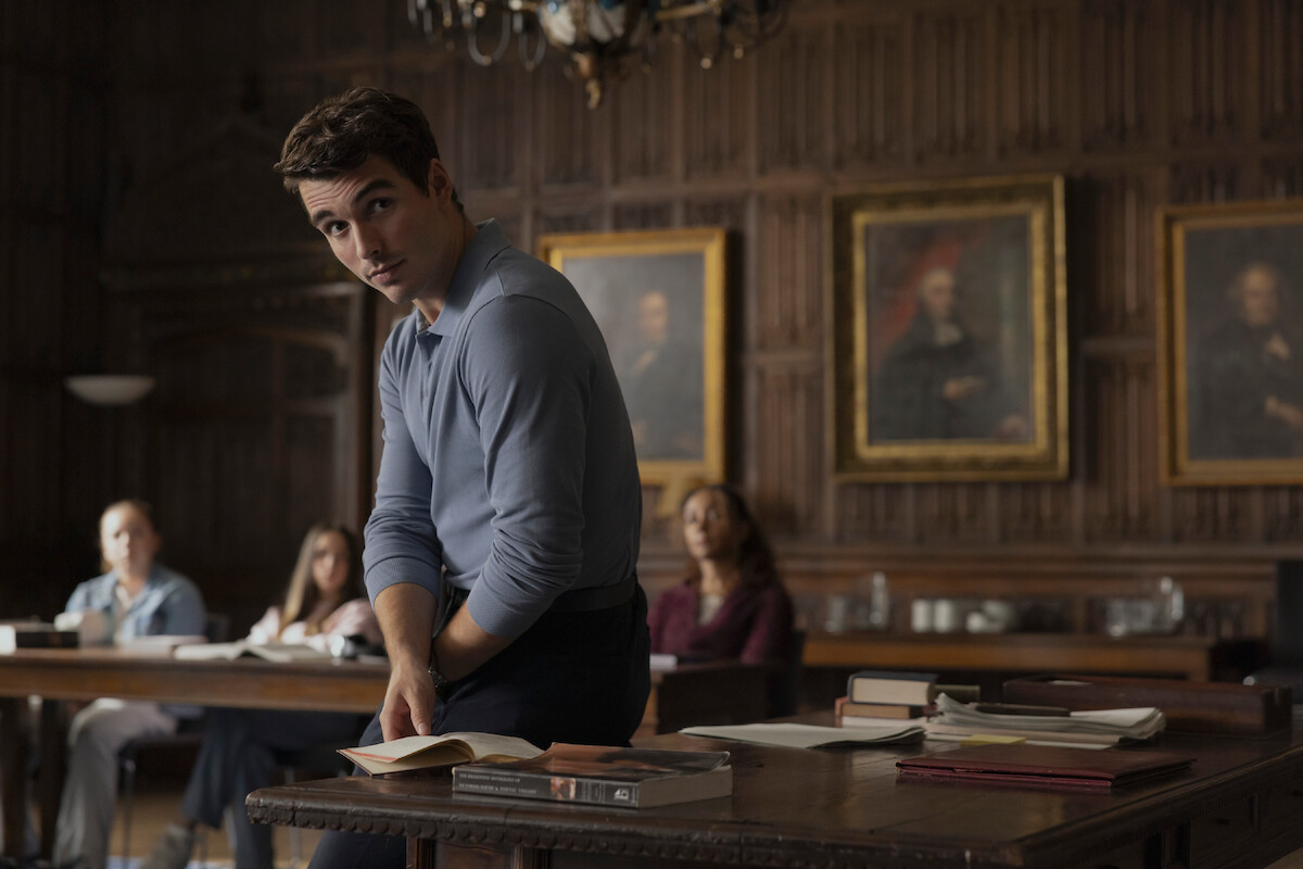 Corey Mylchreest as Jamie in ‘My Oxford Year’